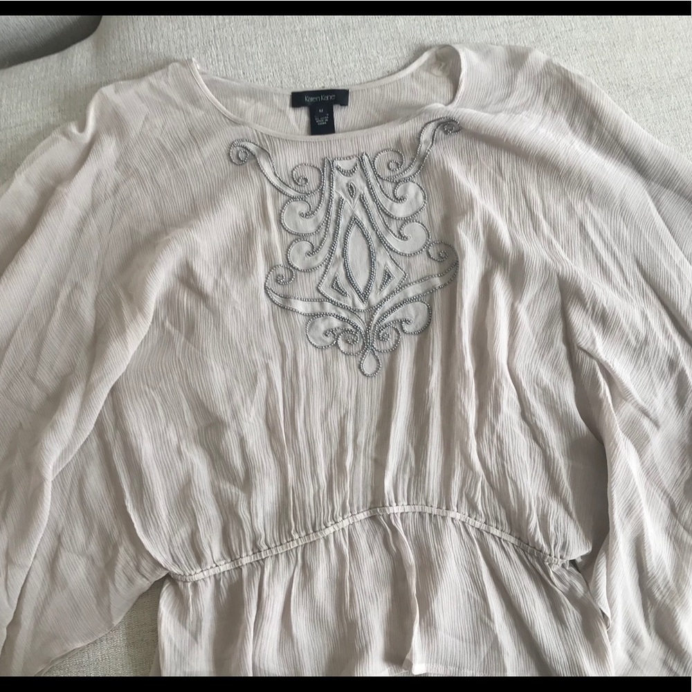 100% Silk Karen Kane blouse